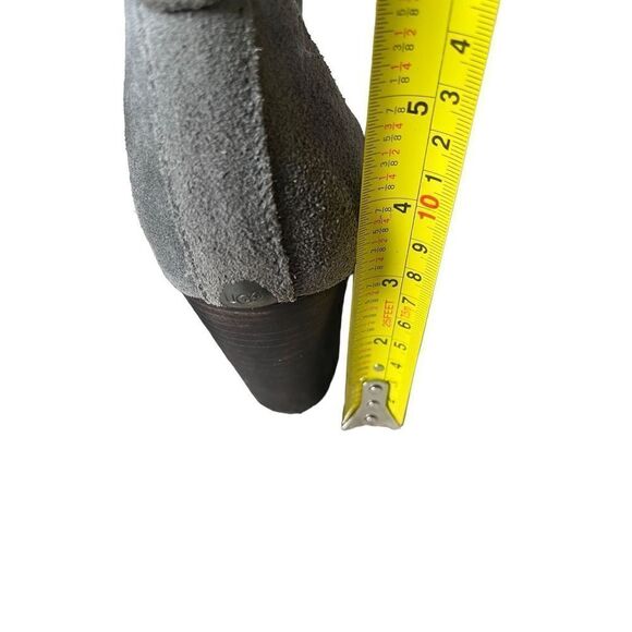 UGG Cobie II Suede Heel Ankle Boots Womens Gray size 11 - Picture 6 of 11